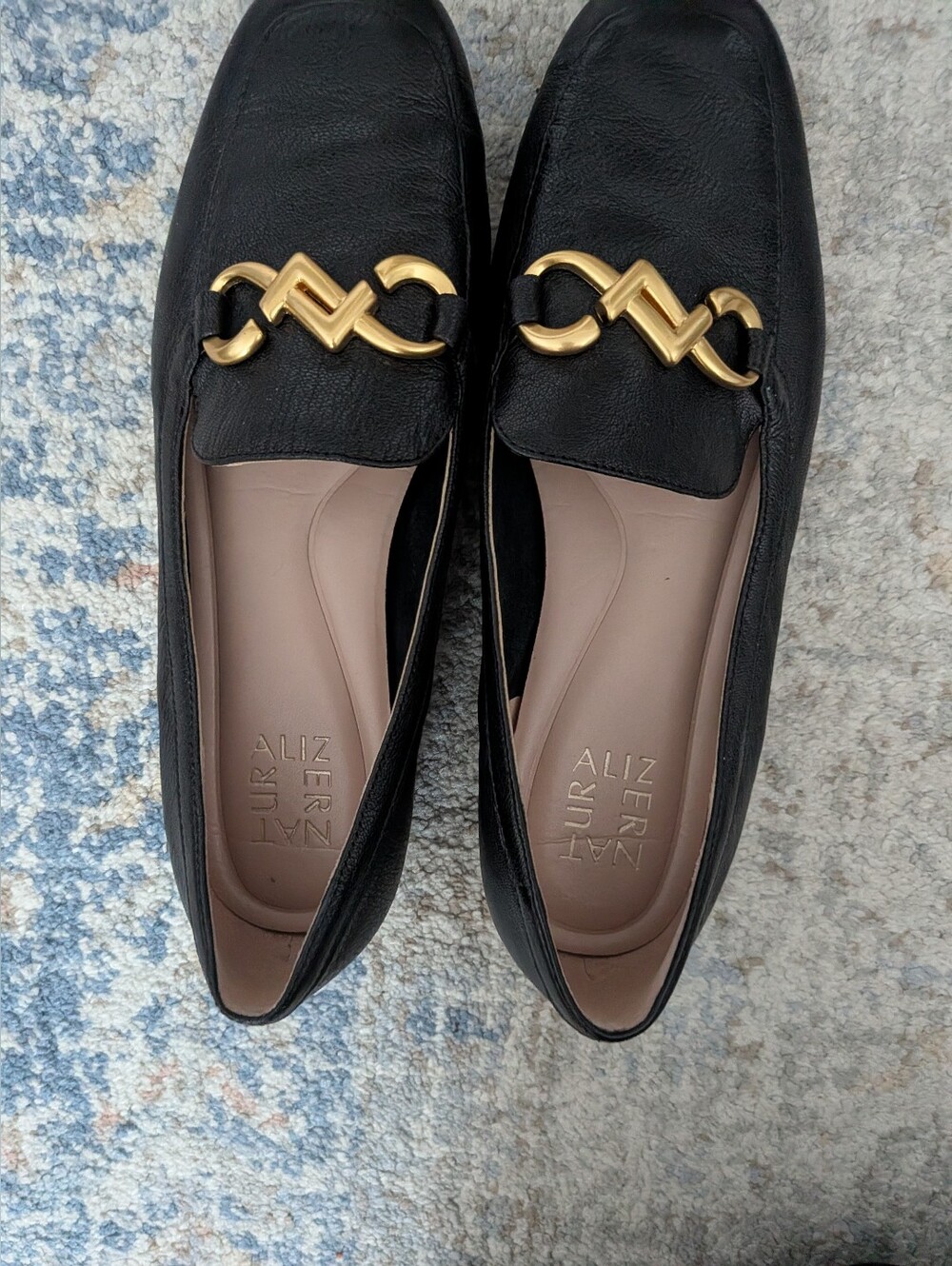 Naturalizer Jovie Black Loafers